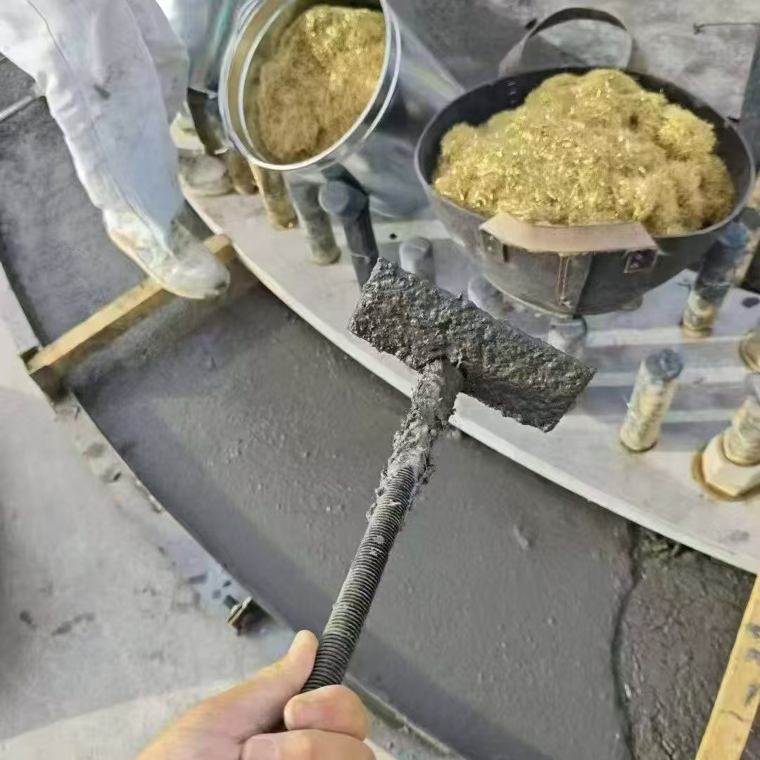 江州C120钢纤维高强无收灌浆料 轧机压缩机汽轮机发电机锻压设备底座灌浆材料